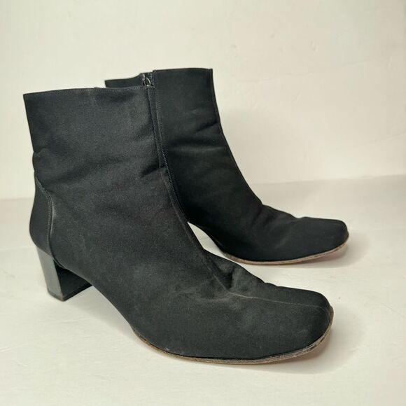 Vintage Salvatore Ferragamo ankle boots size 8.5 - Picture 1 of 9